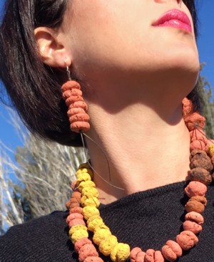 Earrings model Anasazi
