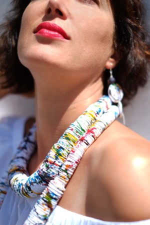 Necklace model Abstract II