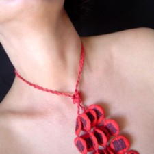 Necklace model Nu Assoupie