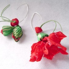 Earrings model Almería Desert Opuntia