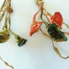 Earrings model CYNOGLOSSUM Cheirifolium