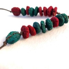 Earrings model Tlaloc