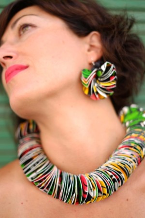 Choker model Disque "Sonia Delaunay"