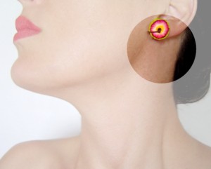 Earrings model Monet