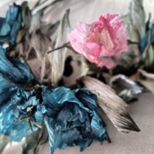 Necklace model Blue Silence