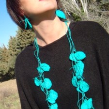 Necklace model Hopi