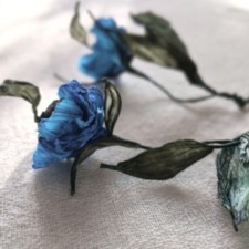 Pendientes modelo Silencio azul