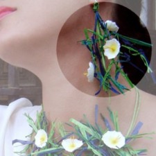 Pendientes modelo Marguerites (Caillebotte)