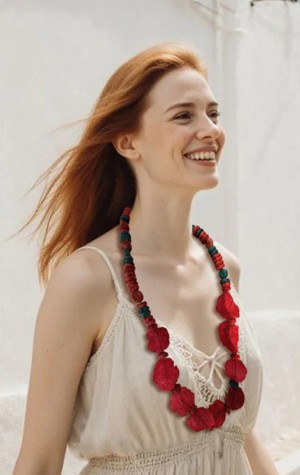 Collar modelo Tlaloc